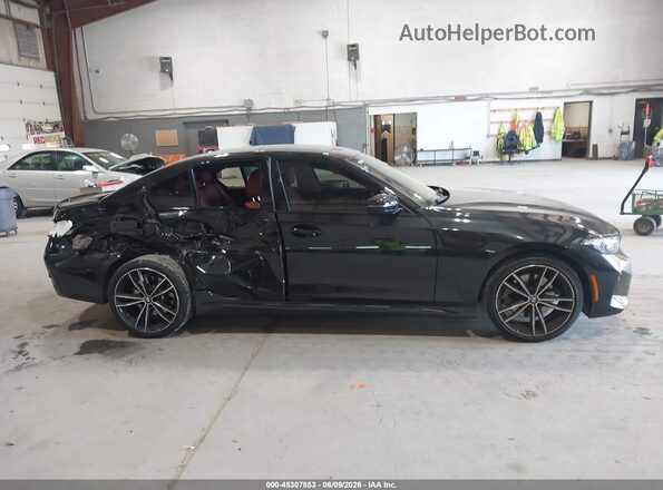 3MW89FF03P8D53333 2023 BMW 3 SERIES Черный Вид задней части салона
