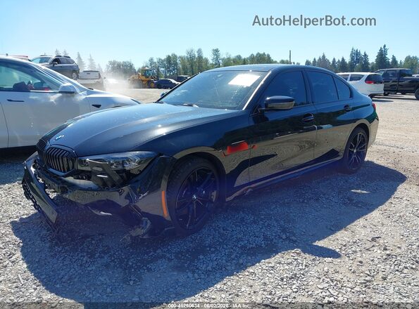 3MW89FF03R8E43956 2024 BMW 3 SERIES Black Vista tres cuartos delantera izquierda
