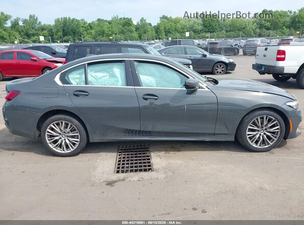 3MW89FF03R8E69182 2024 BMW 3 SERIES Gray Вид задньої частини салону