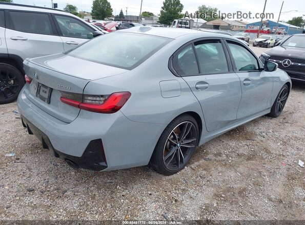 3MW89FF04P8D52787 2023 BMW 3 SERIES Silver Tył prawy