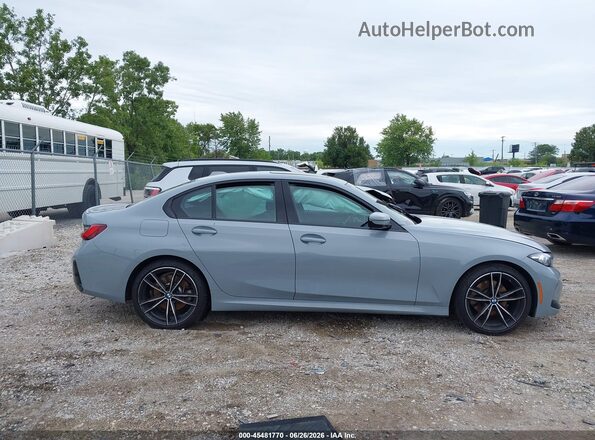 3MW89FF04P8D52787 2023 BMW 3 SERIES Silver Widok wnętrza z tyłu