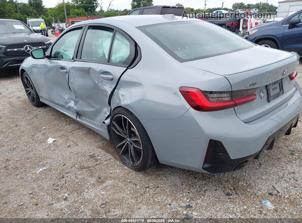 3MW89FF04P8D52787 2023 BMW 3 SERIES Silver Tył lewy