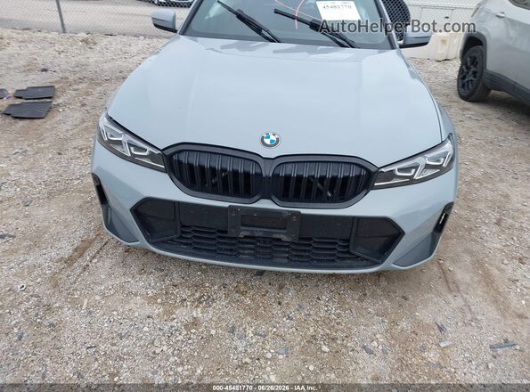 3MW89FF04P8D52787 2023 BMW 3 SERIES Silver Widok zestawu wskaźników