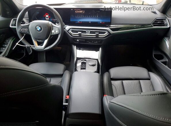 3MW89FF05P8D35027 2023 BMW 3 SERIES White Առջևի վահանակի տեսք