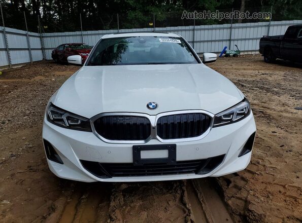 3MW89FF05P8D35027 2023 BMW 3 SERIES White Դիմացի տեսք