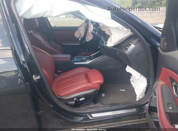 3MW89FF07P8D48250 2023 BMW 3 SERIES Black Front interior view