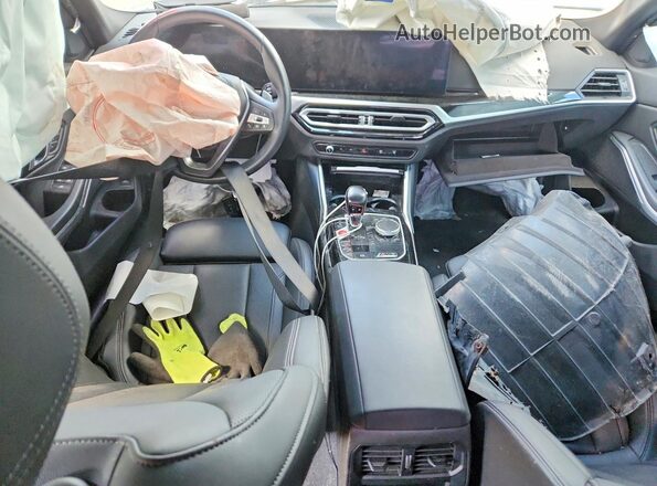 3MW89FF07R8E81321 2024 BMW 3 SERIES Black Vista del salpicadero