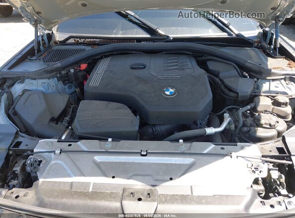 3MW89FF08P8C94456 2023 BMW 3 SERIES Gray Widok z tyłu