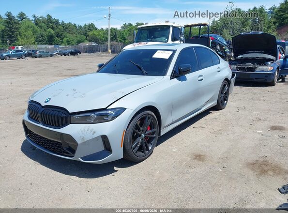 3MW89FF08P8C94456 2023 BMW 3 SERIES Gray Przód lewy