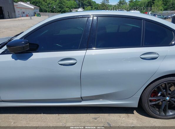3MW89FF08P8C94456 2023 BMW 3 SERIES Gray Widok wnętrza 360 stopni