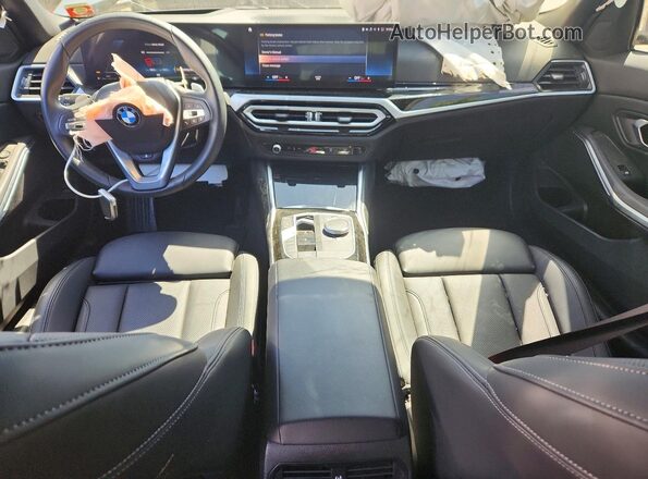 3MW89FF08P8D09733 2023 BMW 3 SERIES Серый Вид панели приборов
