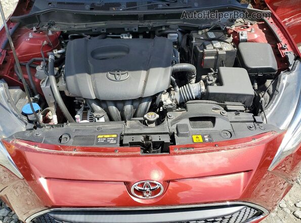 3MYDLBJV4LY700162 2020 TOYOTA YARIS Red Rear interior view