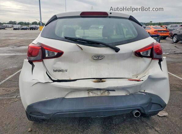 3MYDLBJVXLY706144 2020 TOYOTA YARIS White Widok z tyłu
