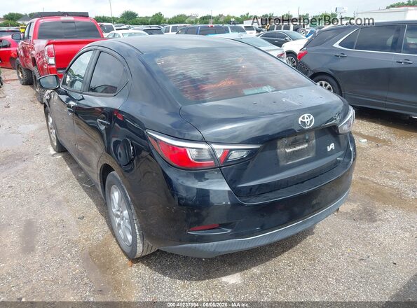 3MYDLBYV0HY190017 2017 TOYOTA YARIS IA Black Rear left