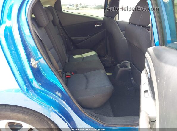 3MYDLBYV0JY302143 2018 TOYOTA YARIS IA Blue Вид наклейки з VIN-кодом