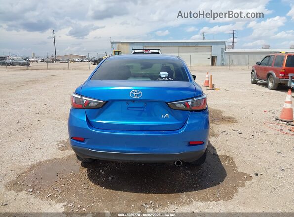 3MYDLBYV0JY302143 2018 TOYOTA YARIS IA Blue 