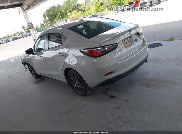 3MYDLBYV0KY507995 2019 TOYOTA YARIS Gray Tył lewy