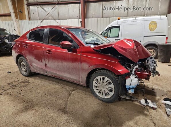 3MYDLBYV0KY512498 2019 TOYOTA YARIS Red Front right