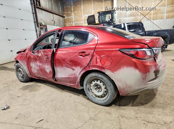 3MYDLBYV0KY512498 2019 TOYOTA YARIS Red Rear left