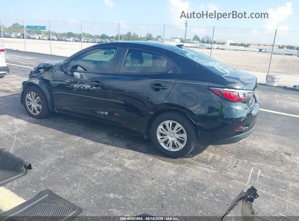 3MYDLBYV0KY514073 2019 TOYOTA YARIS Black Հետևի ձախ