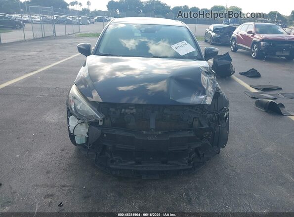 3MYDLBYV0KY514073 2019 TOYOTA YARIS Black Սալոնի հետևի տեսք