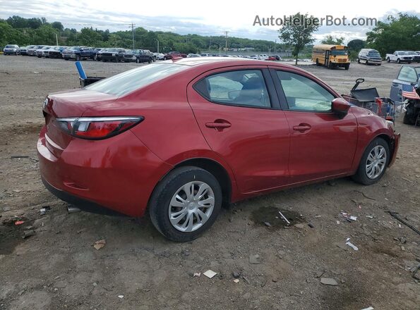 3MYDLBYV0KY518916 2019 TOYOTA YARIS Red Задня права чверть