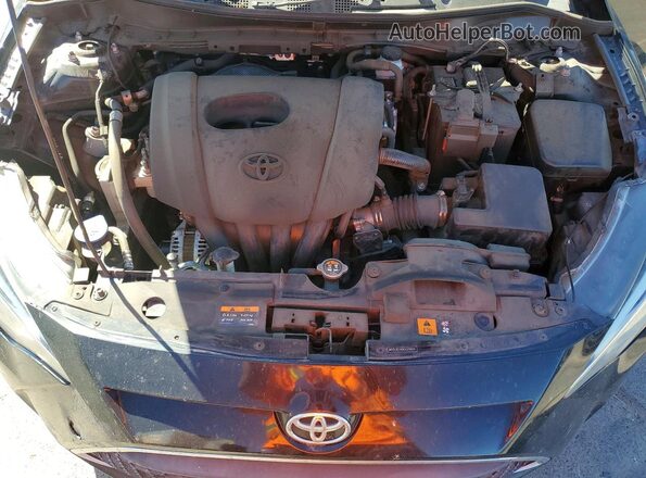 3MYDLBYV0KY519094 2019 TOYOTA YARIS Black Rear interior view