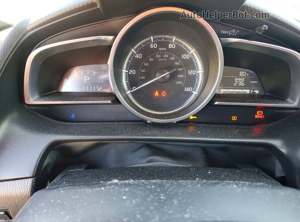 3MYDLBYV0KY519094 2019 TOYOTA YARIS Black Instrument cluster view