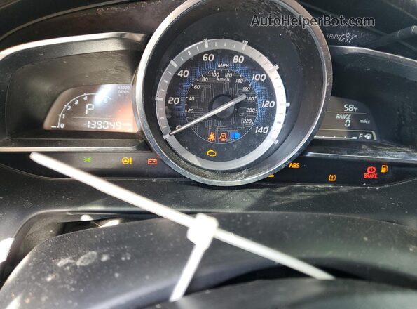 3MYDLBYV1HY176983 2017 TOYOTA YARIS Black Vista del cuadro de instrumentos