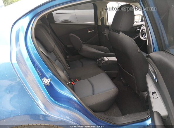 3MYDLBYV1HY182105 2017 TOYOTA YARIS IA Blue Вид наклейки з VIN-кодом