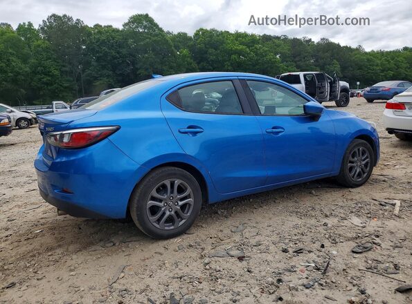 3MYDLBYV1KY522893 2019 TOYOTA YARIS Blue Tył prawy
