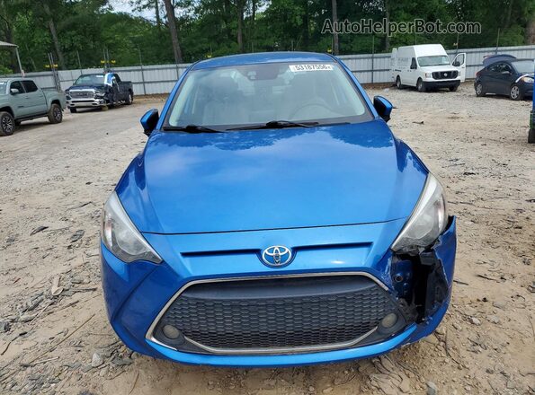 3MYDLBYV1KY522893 2019 TOYOTA YARIS Blue Widok z przodu
