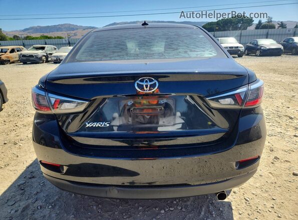 3MYDLBYV1LY710394 2020 TOYOTA YARIS Black უკანა ხედი
