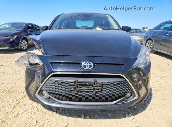 3MYDLBYV1LY710394 2020 TOYOTA YARIS Black წინა ხედი