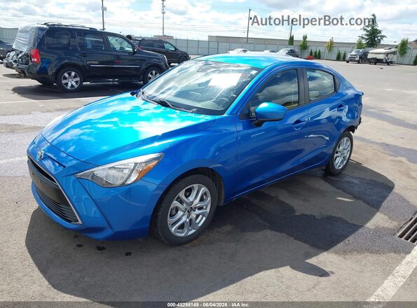 3MYDLBYV2HY175423 2017 TOYOTA YARIS IA Blue Передня ліва чверть