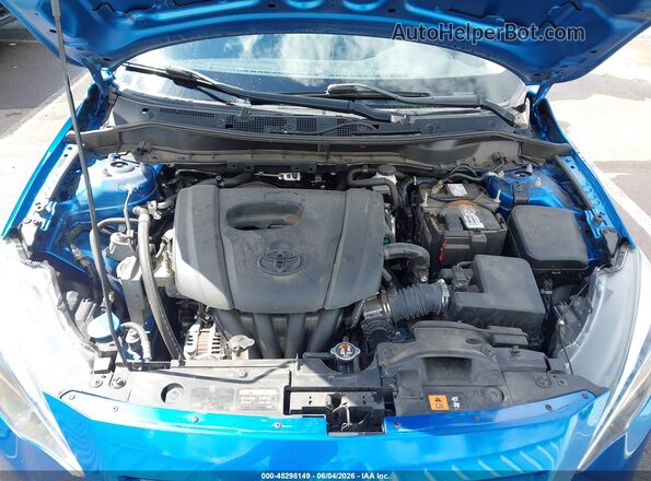 3MYDLBYV2HY175423 2017 TOYOTA YARIS IA Blue Вид ззаду