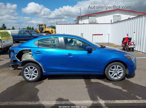 3MYDLBYV2HY175423 2017 TOYOTA YARIS IA Blue Панорамний вид салону 360°