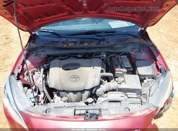 3MYDLBYV2JY306131 2018 TOYOTA YARIS IA Red Հետևի տեսք