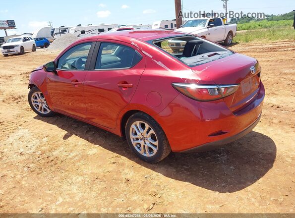 3MYDLBYV2JY306131 2018 TOYOTA YARIS IA Red Հետևի ձախ