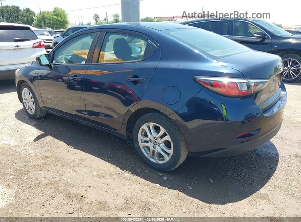 3MYDLBYV2JY317050 2018 TOYOTA YARIS IA Blue Հետևի ձախ