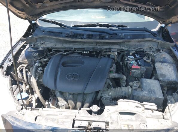 3MYDLBYV2JY317050 2018 TOYOTA YARIS IA Blue Հետևի տեսք