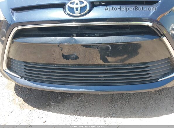 3MYDLBYV2JY317050 2018 TOYOTA YARIS IA Blue Դիմացի տեսք