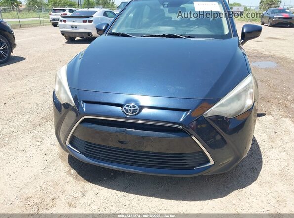 3MYDLBYV2JY317050 2018 TOYOTA YARIS IA Blue Սարքավորումների վահանակի տեսք