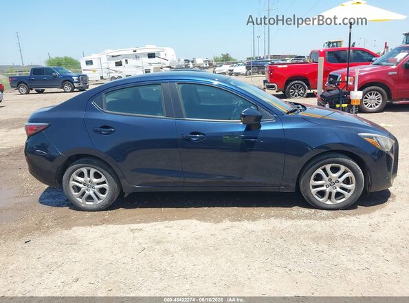 3MYDLBYV2JY317050 2018 TOYOTA YARIS IA Blue Սալոնի հետևի տեսք