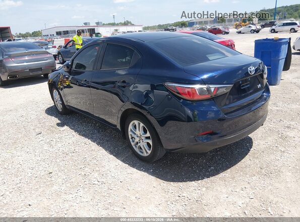 3MYDLBYV2JY330770 2018 TOYOTA YARIS IA Blue Rear left