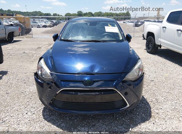3MYDLBYV2JY330770 2018 TOYOTA YARIS IA Blue Dashboard view