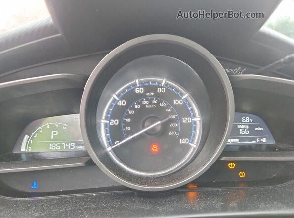 3MYDLBYV2KY511644 2019 TOYOTA YARIS Red Вид щитка приладів