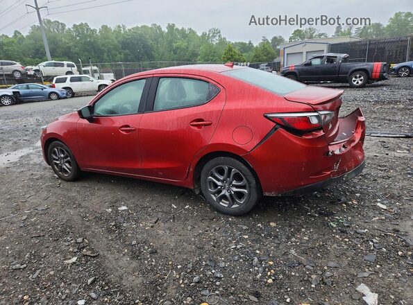 3MYDLBYV2KY511644 2019 TOYOTA YARIS Red Задня ліва чверть
