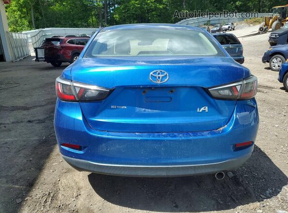3MYDLBYV3HY171008 2017 TOYOTA YARIS Blue უკანა ხედი