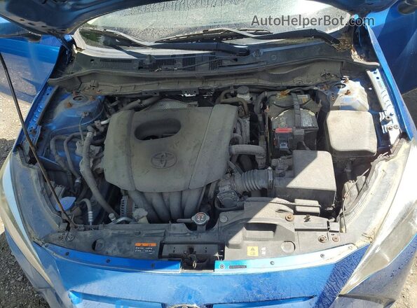 3MYDLBYV3HY171008 2017 TOYOTA YARIS Blue უკანა სალონის ხედი